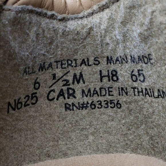 Capezio Tap Dance Shoes Women's Tan Arts Metal Tele Tone Heels Slip On 6.5 - Picture 9 of 9